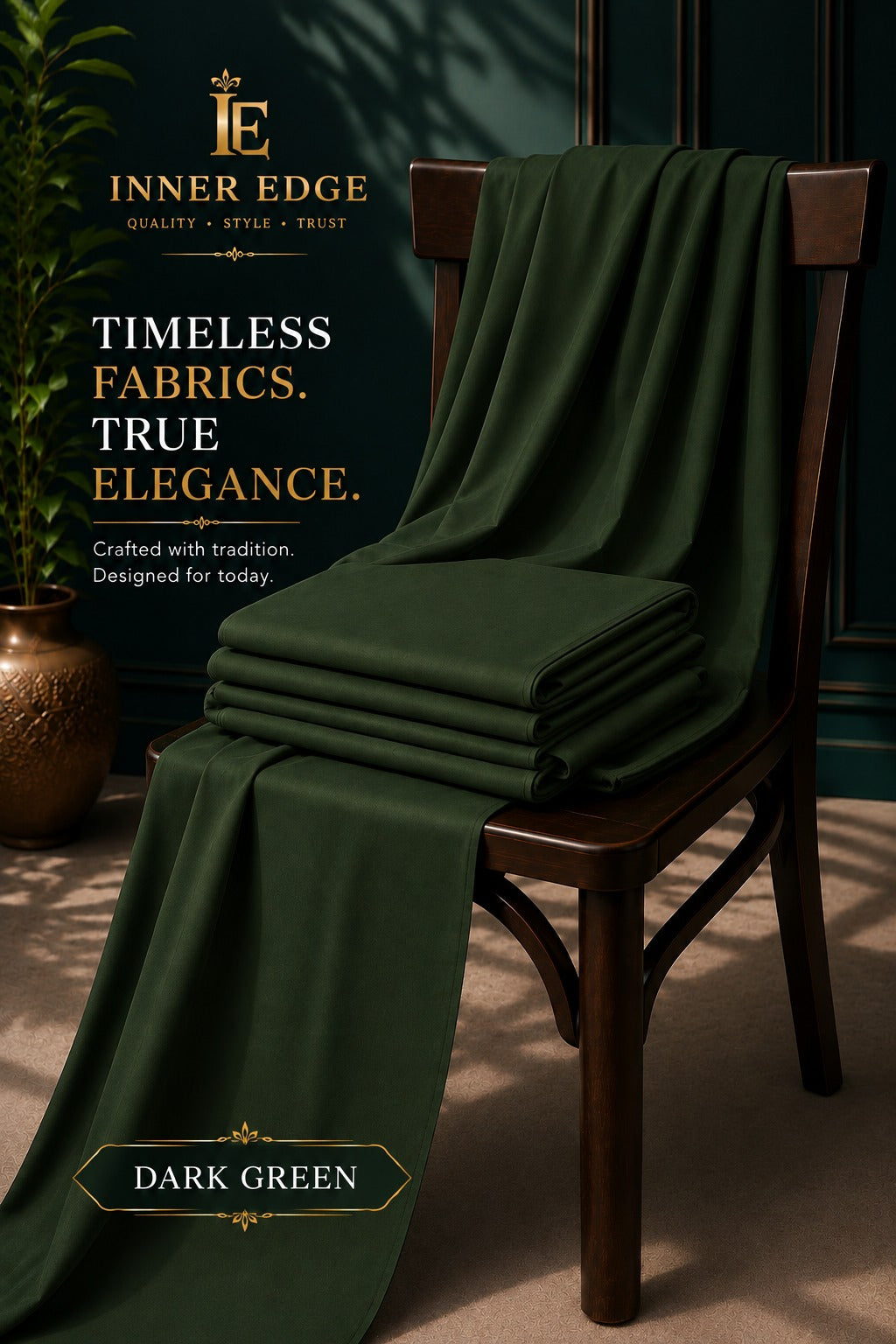 Italian Boski Dark Green