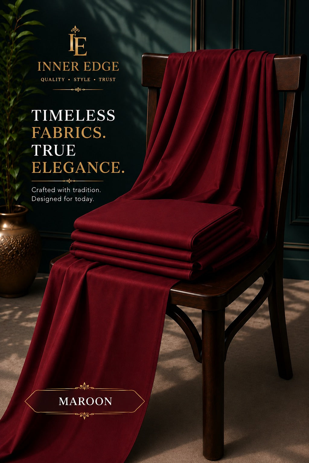 Italian Boski Maroon