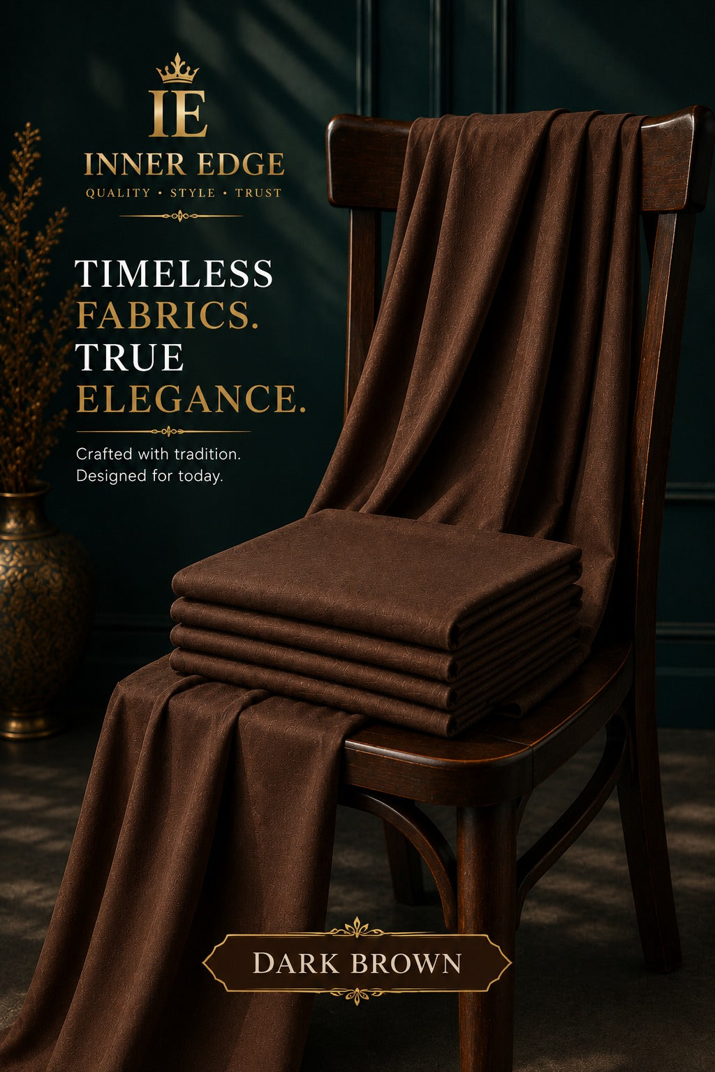 Italian Boski Dark Brown